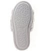 Color:Light Grey - Image 6 - Plush Band Slippers