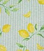 Color:Tea Leaf Lemons - Image 3 - Star Seeker Lounge Knit Stripe Tealeaf Lemon Print Top & Jogger Pajama Set