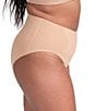 Honeylove Crossover Brief, Color:Sand - Image 6