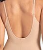 Honeylove Low-Back Allover Smoothing Bodysuit, Color:Sand - Image 4