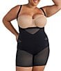 Color:Runaway - Image 5 - Open-Bust Mid-Thigh Bodysuit