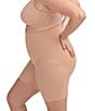 Honeylove Plus Meshsculpt Mid-Waist Shaping Short, Color:Sand - Image 3
