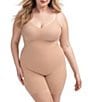Honeylove Plus Size Mid-Thigh Bodysuit - Image 5