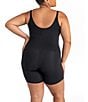 Honeylove Plus Size Open-Bust Mid-Thigh Bodysuit, Color:Runaway - Image 2
