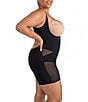 Honeylove Plus Size Open-Bust Mid-Thigh Bodysuit, Color:Runaway - Image 3
