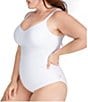 Honeylove Plus Size Shaping Cami Bodysuit, Color:Astral - Image 2