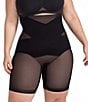 Honeylove Plus Size SuperPower High Compression Breathable Sculpt Shorts, Color:Runway - Image 1