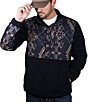 Hooey Alamosa Long Sleeve Color Block Tech Fleece Pullover - Image 1
