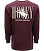 Hooey Big Boys Long Sleeve Wild Ride T-Shirt - Image 1