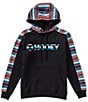 Hooey Canyon Striped Logo Hoodie - Image 1