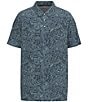 Hooey Drive Topography Print Short Sleeve Polo Shirt - Image 1