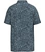 Hooey Drive Topography Print Short Sleeve Polo Shirt - Image 2