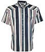 Hooey Short Sleeve Sol Stripe Pearl Snap Shirt - Image 1
