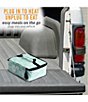Color:Aqua Floral - Image 5 - Aqua Floral Print Portable Mini Oven and Food Warmer Lunch Bag 12V