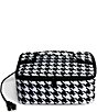 Color:Houndstooth - Image 1 - Portable Mini Oven and Food Warmer Houndstooth Print Lunch Bag