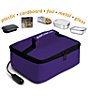 Color:Purple - Image 2 - Portable Mini Oven and Food Warmer Lunch Bag 12V