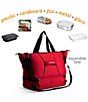 Color:Red - Image 3 - Portable Oven and Food Warmer Casserole Carrier Expandable Tote Bag