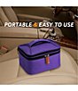 Color:Purple - Image 2 - Portable Oven and Food Warmer Expandable Lunch Tote Bag 12V Car Plug