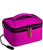 Color:Pink - Image 1 - Portable Oven and Food Warmer Expandable Lunch Tote Bag 12V Car Plug