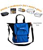 Color:Blue - Image 5 - Portable Oven and Food Warmer Expandable Lunch Tote Bag