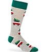 Hot Sox Christmas Tree Van Socks, Color:Grey Heather - Image 1
