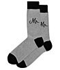Color:Grey Heather - Image 1 - Novelty Mr. Crew Socks