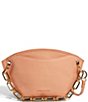 Color:Apricot - Image 1 - How We Encourage Vegan Leather Crossbody Bag