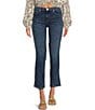 Color:Journey Home - Image 1 - Nico Mid Rise Straight Leg Ankle Jeans
