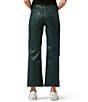 Color:Coated Scarab - Image 2 - Hudson Rosie Coated High Rise Wide Leg Ankle Jeans