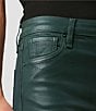 Color:Coated Scarab - Image 5 - Hudson Rosie Coated High Rise Wide Leg Ankle Jeans