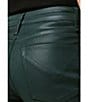 Color:Coated Scarab - Image 6 - Hudson Rosie Coated High Rise Wide Leg Ankle Jeans