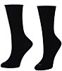 HUE Argyle Jeans Crew Socks, 3-Pack - Image 3