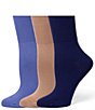HUE Bobby 3pk Crew Sock - Image 1