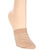 Color:Cream - Image 1 - Cotton Toe Topper, 3 Pack