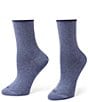 HUE Cropped Jean Mini Crew Sock, 3-Pack - Image 3
