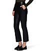 HUE Leatherette Cropped Boot Cut Leggings - Image 3