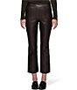 HUE Leatherette Cropped Boot Cut Leggings - Image 6
