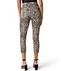 HUE Leopard Ultra Soft Denim Capri Leggings - Image 2