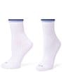 HUE Micro Stripe Sport Mini Crew Socks, 6 Pack - Image 3
