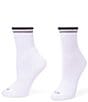 HUE Micro Stripe Sport Mini Crew Socks, 6 Pack - Image 4