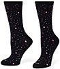 HUE Polka Dot Crew Socks, 3 Pack - Image 2
