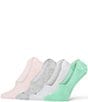 HUE Sneaker Liner Socks, 4 Pack - Image 1