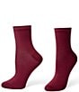 HUE Solid Sleek Mini Crew Sock, 3-Pack - Image 2