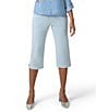 HUE Spring Stripe Pedal Pusher Leggings - Image 1