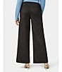 HUE Suede Wide Leg Pant, Color:Black - Image 2