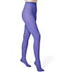 HUE Super-Opaque Control Top Tights, Color:Royal Blue - Image 1