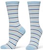 HUE Super Soft Stripe Crew Socks, 3-Pack - Image 2