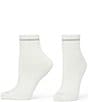 HUE Super Soft Striped Quarter Sock, 3-Pack - Image 3