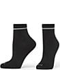 HUE Super Soft Striped Quarter Sock, 3-Pack - Image 4