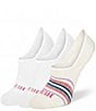 HUE The Perfect Sneaker Stripe Liner Socks, 3 Pack - Image 1